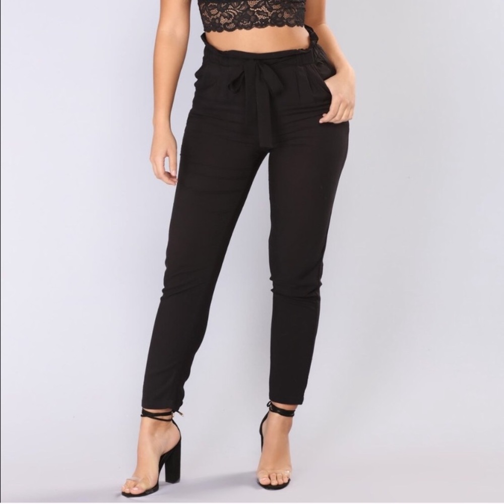 Fashion Nova Paper Bag W/ Front Tie